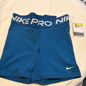 Nike Pro Blue Training Shorts